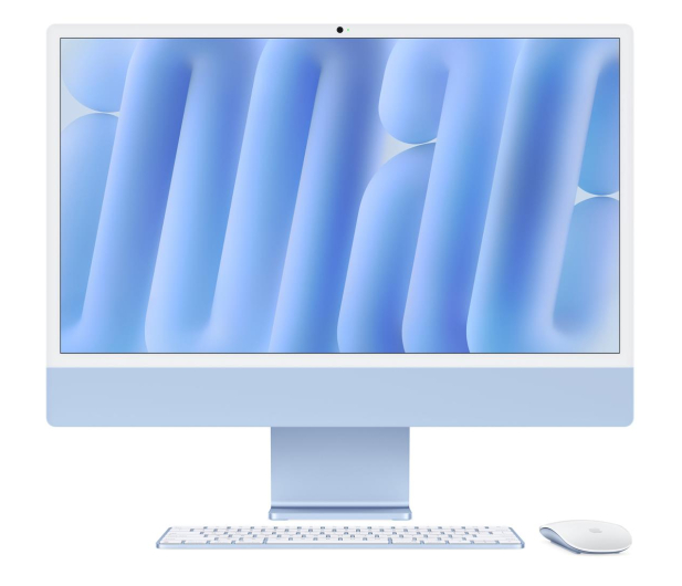 APPLE iMac 24 M4/16GB/1TB/MacOS Retina 4,5K Niebieski 10R GPU MWV33ZE/A/D1 - CTO [Z1EQ000PK] - 1292284 - zdjęcie